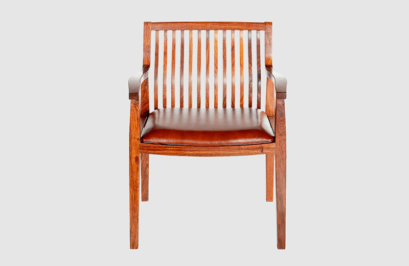 定西中式实木大方椅家具效果图