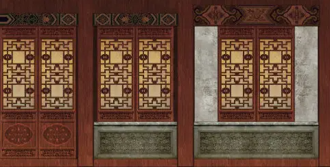 定西隔扇槛窗的基本构造和饰件